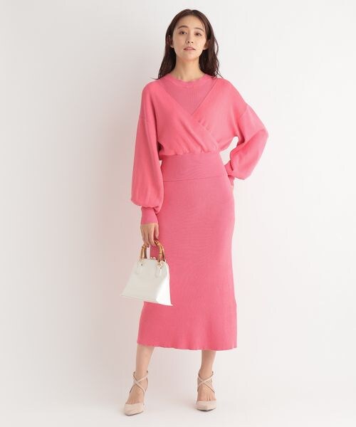 Andemiu（アンデミュウ）の「バンブーハンドルバッグ（バッグ・レディース・ブラック19/アイボリー52/ブルー80・F）」の11枚目の写真