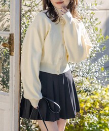 OLIVE des OLIVE | リングドット釦クルーカーディガン(カーディガン/ボレロ)