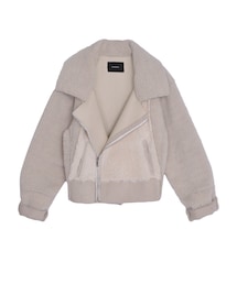 EMODA | 《 ViVi 12月号掲載商品 》TEDDY BOMBER CO(ジャケット/アウター)