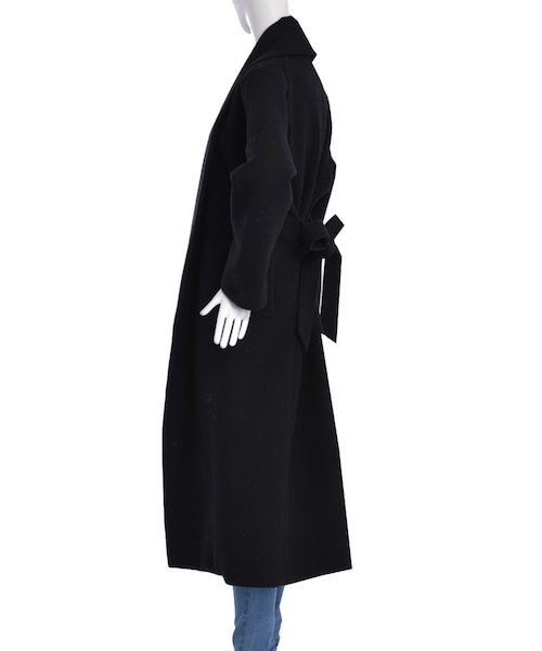 EMODA（エモダ）の「《 ViVi 12月号掲載商品 》【ELDER】ウールガウンロングCO（ジャケット/アウター・レディース・グレー/ブラック・S/M）」の5枚目の写真