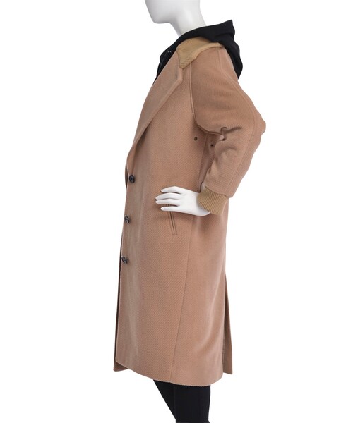 jouetie(ジュエティ)の「チェスタージャン(ジャケット/アウター・レディース・ブラック/ベージュ/ミックス・M)」の7枚目の写真