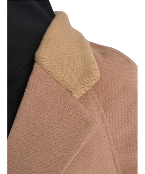 jouetie(ジュエティ)の「チェスタージャン(ジャケット/アウター・レディース・ブラック/ベージュ/ミックス・M)」の12枚目の写真