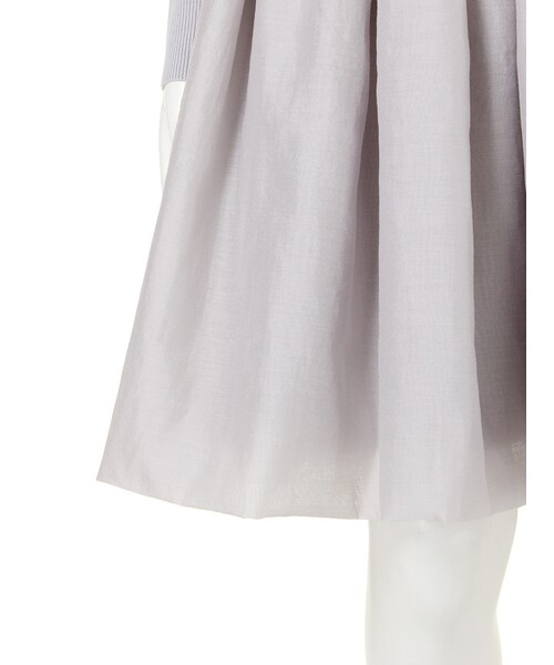 LAGUNAMOON（ラグナムーン）の「【CHIC】Vネックニットコンビワンピース（ワンピース/ドレス・レディース・ブラック/アイスブルー・S/M）」の8枚目の写真