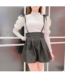 lilLilly | リボンデニムショートパンツ【2022S/S】(パンツ)