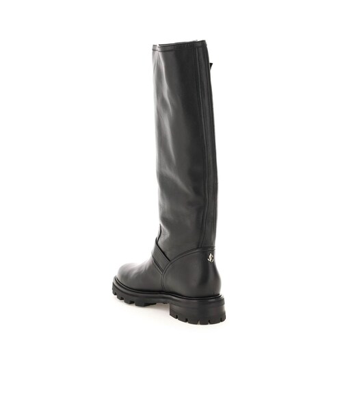 JIMMY CHOO（ジミーチュウ）の「22SS 지미추 바이커 부츠 BIKERIITALLSQMBLACK（その他・기타・35/36/37/38/39/40/41/42/35.5/36.5/37.5/38.5/39.5/40.5/41.5）」の3枚目の写真