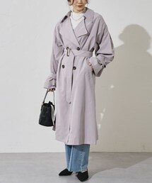 prose verse | 《WEB限定》キャンディスリーブ袖タックトレンチコート(トレンチコート)