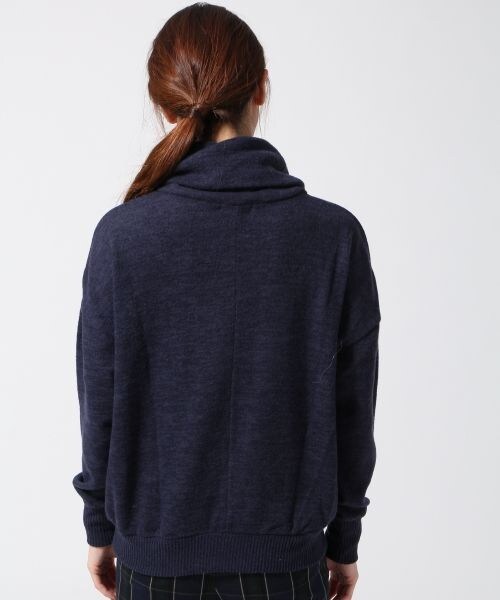 GLOBAL WORK(グローバルワーク)の「TRヘアミルタートル長袖(トップス・レディース・オフホワイト05/グレー15/ネイビー88・S/M/L)」の7枚目の写真