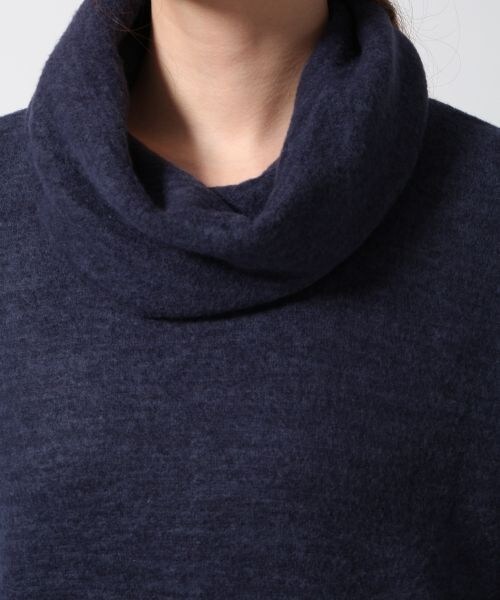 GLOBAL WORK(グローバルワーク)の「TRヘアミルタートル長袖(トップス・レディース・オフホワイト05/グレー15/ネイビー88・S/M/L)」の8枚目の写真