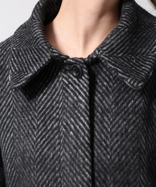 GLOBAL WORK（グローバルワーク）の「2WAYシャギーコート（ジャケット/アウター・レディース・ブラック09/ライトグレー15/ブルー85・Ｍ/Ｌ）」の10枚目の写真