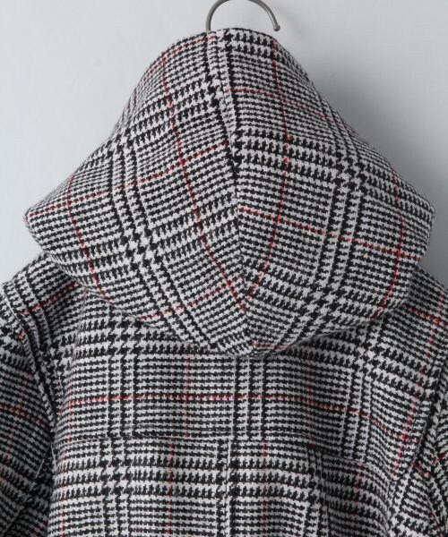 JEANASIS(ジーナシス)の「ツイードロングダッフルコート(ジャケット/アウター・レディース・ブラック/グレンチェック/マスタード・FREE)」の10枚目の写真
