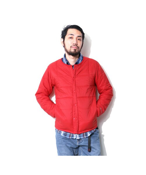 URBAN RESEARCH DOORS（アーバンリサーチドアーズ）の「ストレッチ中綿ジャケット（ジャケット/アウター・メンズ・Blue/Red/Black・38/40）」の5枚目の写真