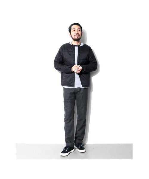 URBAN RESEARCH DOORS（アーバンリサーチドアーズ）の「ストレッチ中綿ジャケット（ジャケット/アウター・メンズ・Blue/Red/Black・38/40）」の6枚目の写真