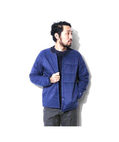 URBAN RESEARCH DOORS（アーバンリサーチドアーズ）の「ストレッチ中綿ジャケット（ジャケット/アウター・メンズ・Blue/Red/Black・38/40）」の9枚目の写真