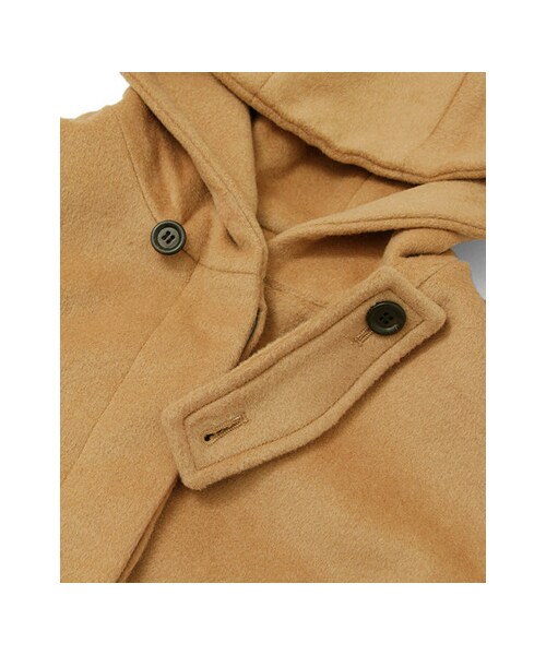 URBAN RESEARCH(アーバンリサーチ)の「Aラインフードコート(ジャケット/アウター・レディース・BLACK/CAMEL・FREE)」の12枚目の写真