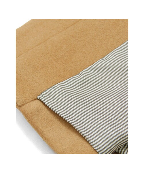 URBAN RESEARCH(アーバンリサーチ)の「Aラインフードコート(ジャケット/アウター・レディース・BLACK/CAMEL・FREE)」の17枚目の写真