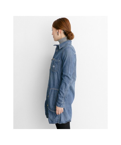 URBAN RESEARCH ROSSO WOMEN（アーバンリサーチ　ロッソ）の「ROSSO×Lee　ワークワンピース（ワンピース/ドレス・レディース・LSW・S/M）」の5枚目の写真