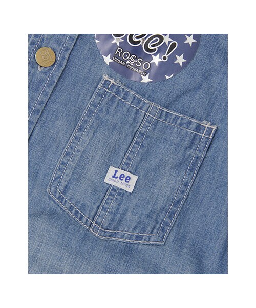 URBAN RESEARCH ROSSO WOMEN（アーバンリサーチ　ロッソ）の「ROSSO×Lee　ワークワンピース（ワンピース/ドレス・レディース・LSW・S/M）」の14枚目の写真