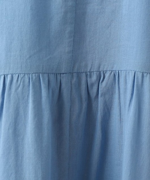 ENsMOL.（エンスモール）の「パフスリーブロングワンピース（ワンピース/ドレス・レディース・クロ/ブルー/ピンク・FREE）」の21枚目の写真