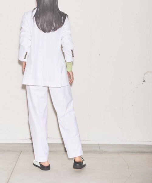 ENsMOL.（エンスモール）の「セミワイドパンツ（パンツ・レディース・ベージュ/オフシロ・S/XS）」の17枚目の写真