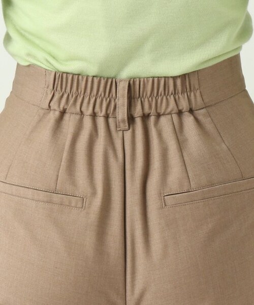 ENsMOL.（エンスモール）の「セミワイドパンツ（パンツ・レディース・ベージュ/オフシロ・S/XS）」の7枚目の写真