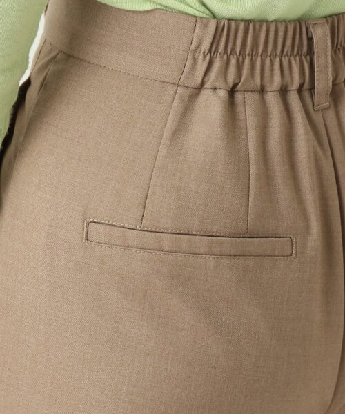 ENsMOL.（エンスモール）の「セミワイドパンツ（パンツ・レディース・ベージュ/オフシロ・S/XS）」の8枚目の写真