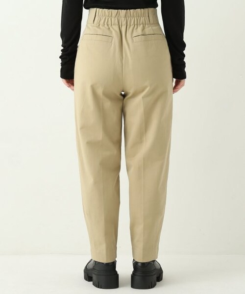 ENsMOL.（エンスモール）の「ツイルハイウエストパンツ（パンツ・レディース・クロ/ベージュ/オフシロ・S/XS）」の7枚目の写真