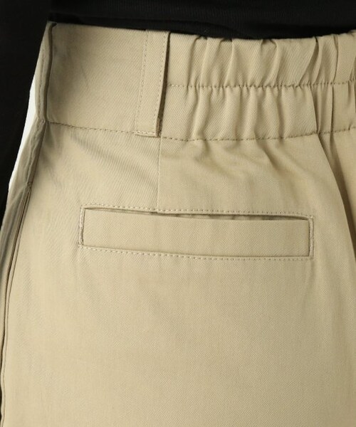 ENsMOL.（エンスモール）の「ツイルハイウエストパンツ（パンツ・レディース・クロ/ベージュ/オフシロ・S/XS）」の9枚目の写真