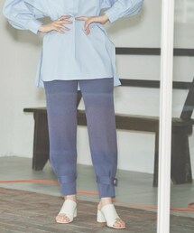 ENsMOL. | アンクルボタンニットパンツ(パンツ)