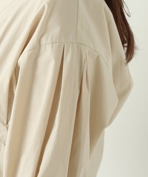 ENsMOL.（エンスモール）の「ウエストフィットロングカフスブラウス（トップス・レディース・クロ/ベージュ/オフシロ・FREE）」の14枚目の写真