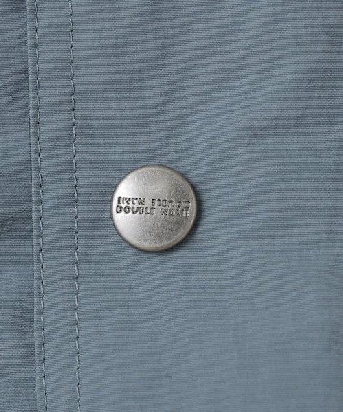 DOUBLE NAME（ダブルネーム）の「リバーシブルマウンテンパーカーブルゾン（ジャケット/アウター・レディース・サックス/ベージュ/スミクロ・FREE）」の5枚目の写真