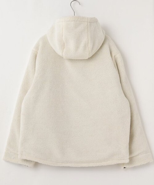 DOUBLE NAME（ダブルネーム）の「リバーシブルマウンテンパーカーブルゾン（ジャケット/アウター・レディース・サックス/ベージュ/スミクロ・FREE）」の17枚目の写真