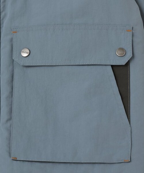 DOUBLE NAME（ダブルネーム）の「リバーシブルマウンテンパーカーブルゾン（ジャケット/アウター・レディース・サックス/ベージュ/スミクロ・FREE）」の7枚目の写真