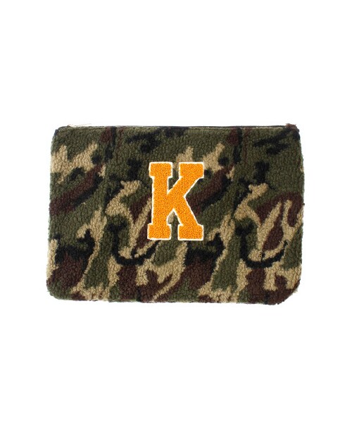 earth music&ecology（アースミュージックアンドエコロジー）の「ボアクラッチバッグ（バッグ・ポーチ・レディース・アイボリー/ブラック/カーキ・F）」の9枚目の写真