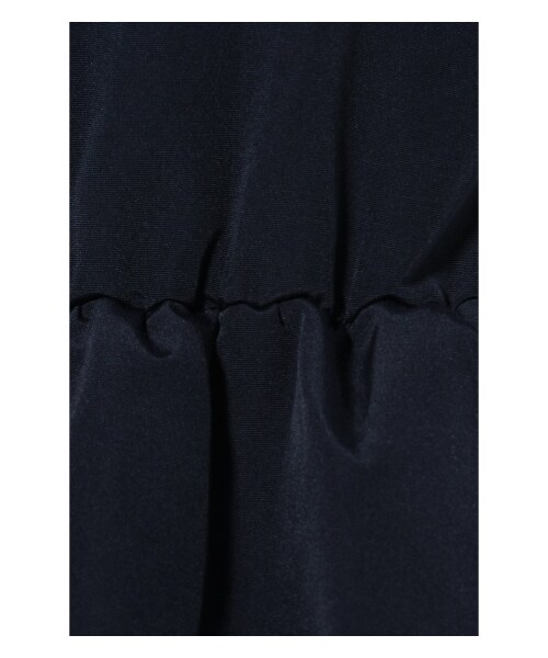 LIMITLESS LUXURY（リミットレスラグジュアリー）の「【店頭人気追加商品】ショルダーリボングログランペプワンピース（ワンピース・レディース・ブラック/ネイビー・36/38）」の14枚目の写真