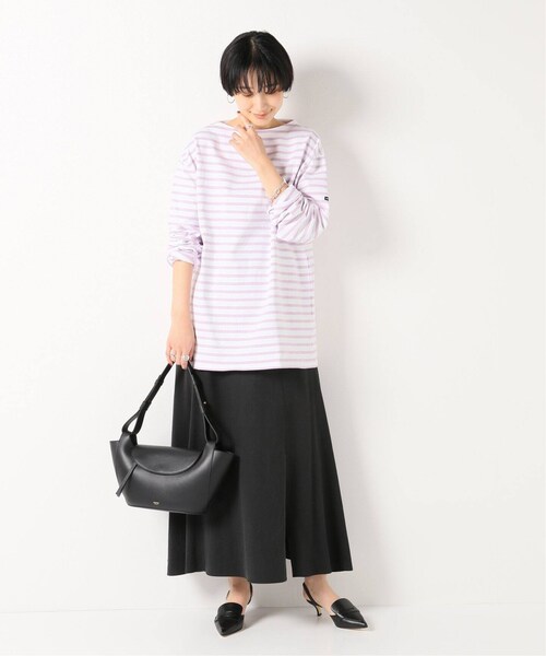 IENA（イエナ）の「OUESSANT（トップス・ブラック B/(003)/4/在庫あり/5）」の12枚目の写真