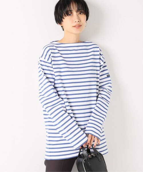 IENA（イエナ）の「OUESSANT（トップス・ブラック B/(003)/4/在庫あり/5）」の2枚目の写真