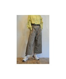 RehersalL | チェックツイードワイドパンツ(その他パンツ)