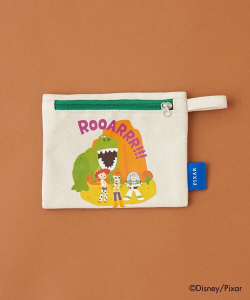 CIAOPANIC TYPY（チャオパニックティピー）の「【KIDS】【TOY STORY】キャンバスポーチ（その他シューズ・キッズ・グリーン/ブルー/レッド・ONE）」の2枚目の写真