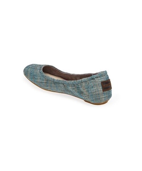 TOMS（トムス）の「TOMS 'Metallic Burlap' Ballet Flat (Women)（シューズ・レディース・Blue Metallic・7.5 M/10 M/7 M/8.5 M/6 M/9.5 M/6.5 M/5 M/9 M/8 M/5.5 M/12 M）」の4枚目の写真