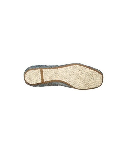 TOMS（トムス）の「TOMS 'Metallic Burlap' Ballet Flat (Women)（シューズ・レディース・Blue Metallic・7.5 M/10 M/7 M/8.5 M/6 M/9.5 M/6.5 M/5 M/9 M/8 M/5.5 M/12 M）」の5枚目の写真