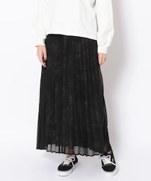 AVIREX | PLEATED CHIFFON CAMO PRINTSKIRT/ プリーツシフォンカモプリントスカート(スカート)