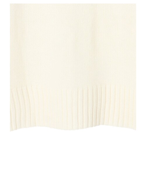 Green　Parks（グリーンパークス）の「・Petit Fleur ハイショクステッチニット（トップス・オフホワイト/ピンク/ライムグリーン/グリーン・F）」の21枚目の写真