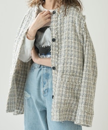 mystic | ツィードジレジャケット(その他アウター)