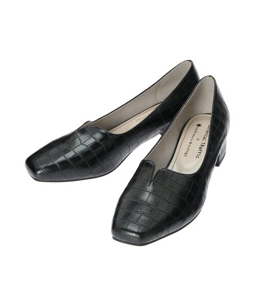 earth music&ecology（アースミュージックアンドエコロジー）の「【予約】ORiental TRaffic スリットヒールパンプス（シューズ・ブラック/グレーベージュ/ブラウン・35/36/37/38/39）」の7枚目の写真