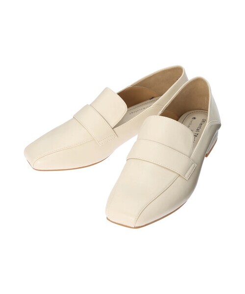 earth music&ecology（アースミュージックアンドエコロジー）の「【予約】ORiental TRaffic ローファー（シューズ・アイボリー/ブラック/キャメル・S/M/L）」の7枚目の写真