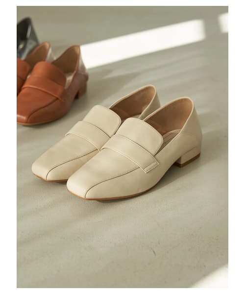 earth music&ecology（アースミュージックアンドエコロジー）の「【予約】ORiental TRaffic ローファー（シューズ・アイボリー/ブラック/キャメル・S/M/L）」の10枚目の写真