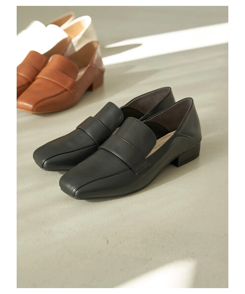 earth music&ecology（アースミュージックアンドエコロジー）の「【予約】ORiental TRaffic ローファー（シューズ・アイボリー/ブラック/キャメル・S/M/L）」の11枚目の写真