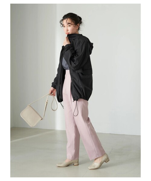 earth music&ecology（アースミュージックアンドエコロジー）の「【予約】アノラック（ジャケット/アウター・ブラック/グレーベージュ/ブルーグリーン・F）」の7枚目の写真