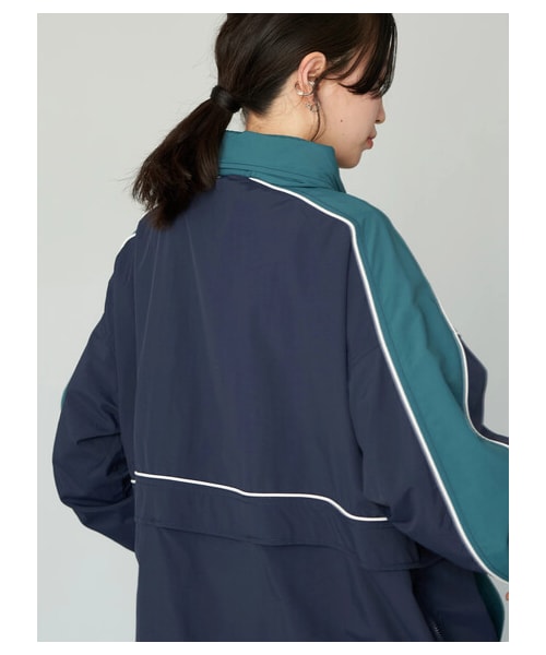 earth music&ecology（アースミュージックアンドエコロジー）の「【予約】アノラック（ジャケット/アウター・ブラック/グレーベージュ/ブルーグリーン・F）」の18枚目の写真