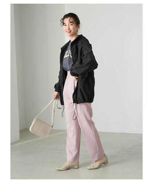 earth music&ecology（アースミュージックアンドエコロジー）の「【予約】アノラック（ジャケット/アウター・ブラック/グレーベージュ/ブルーグリーン・F）」の8枚目の写真